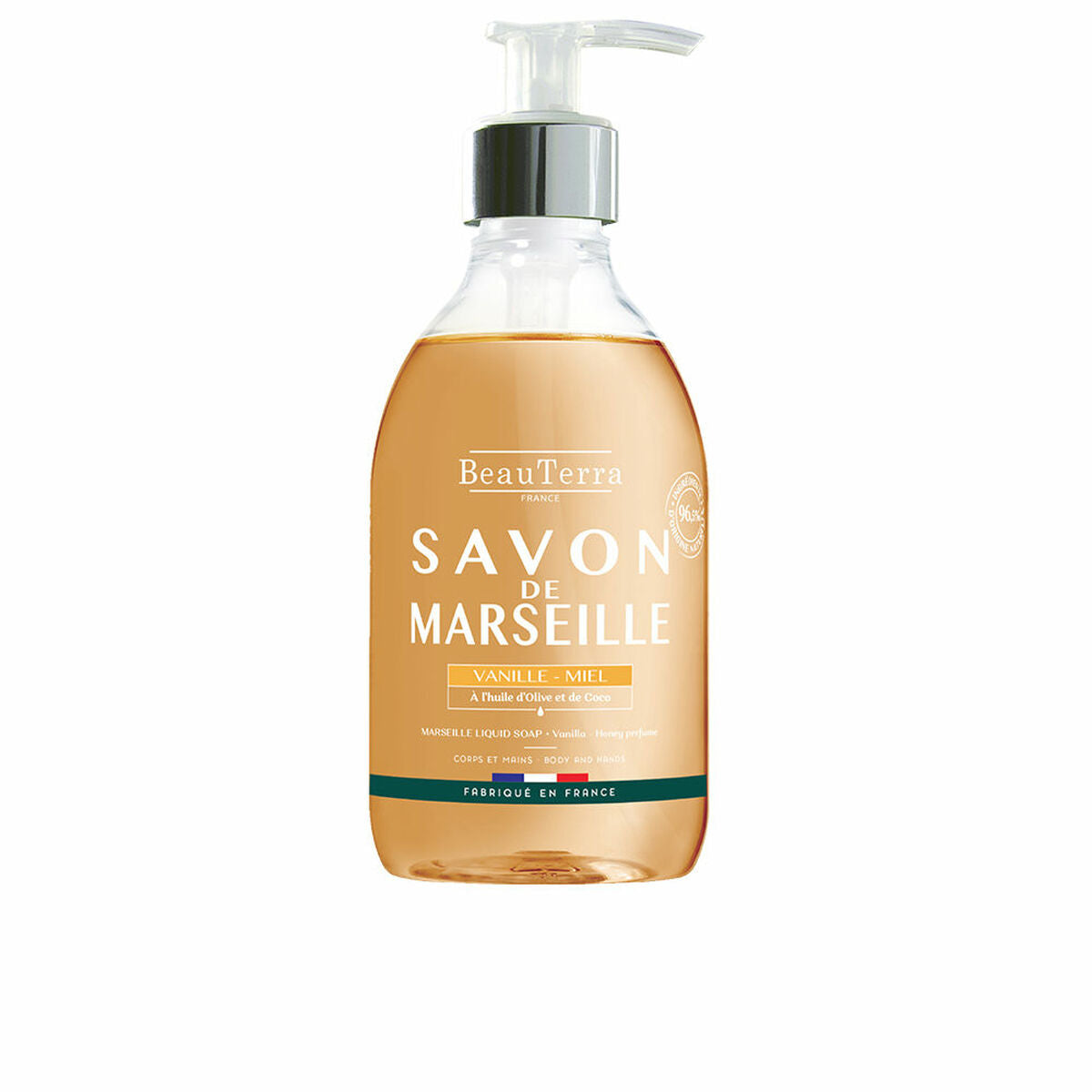 Liquid Soap Beauterra Marseille 300 ml Honey Vanilla