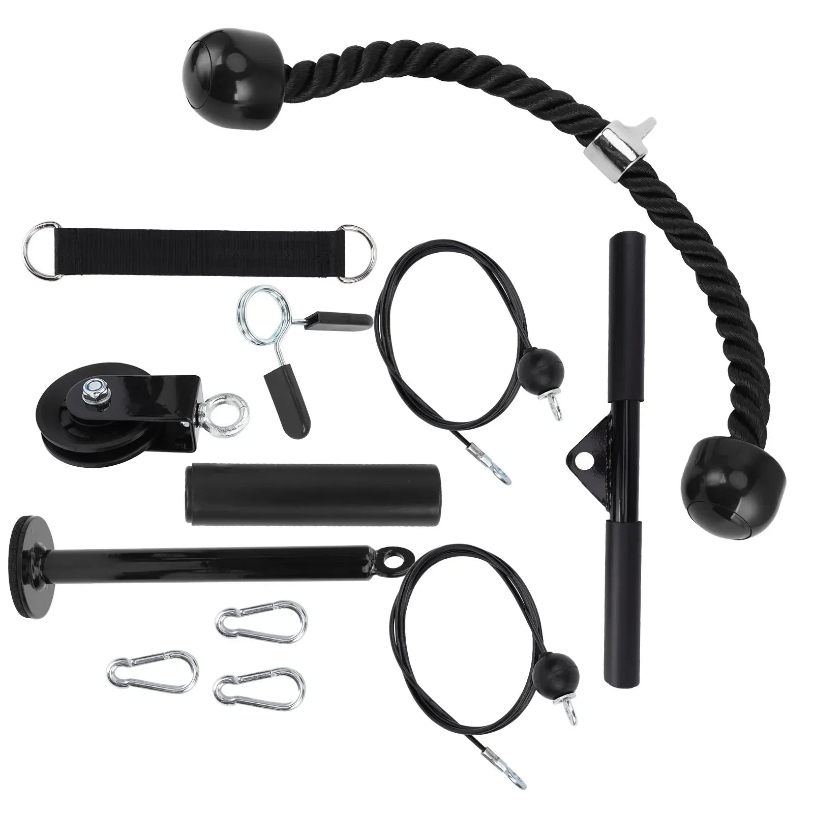 Fitness Pulley System for Home Gym Equipment