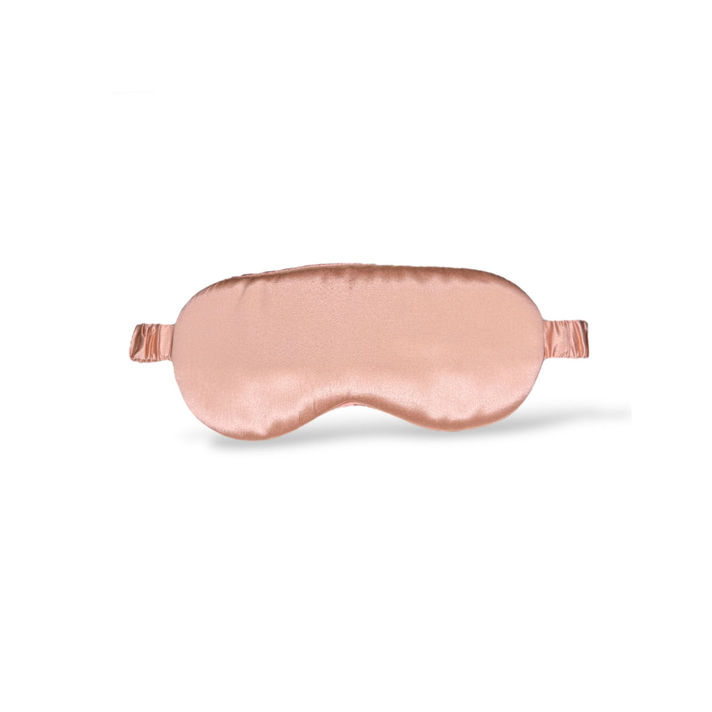Premium Organic Silk Sleep Mask - Rose Gold